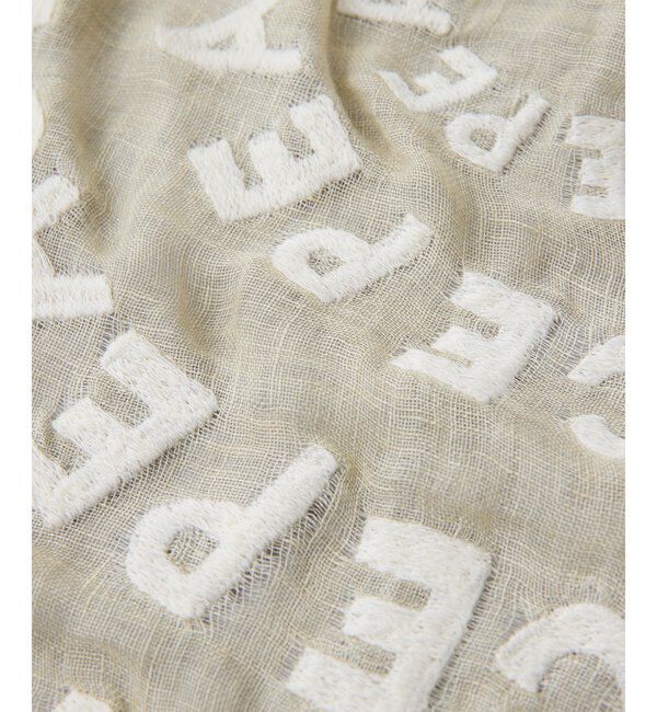  「【CITRUS】別注エンブロイダリーストール」|マフラー|