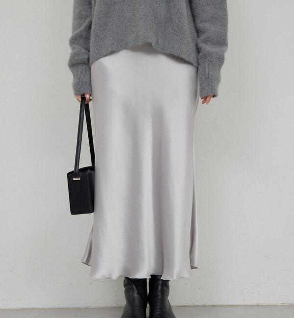  「アセテートバイアススカート」|スカート|