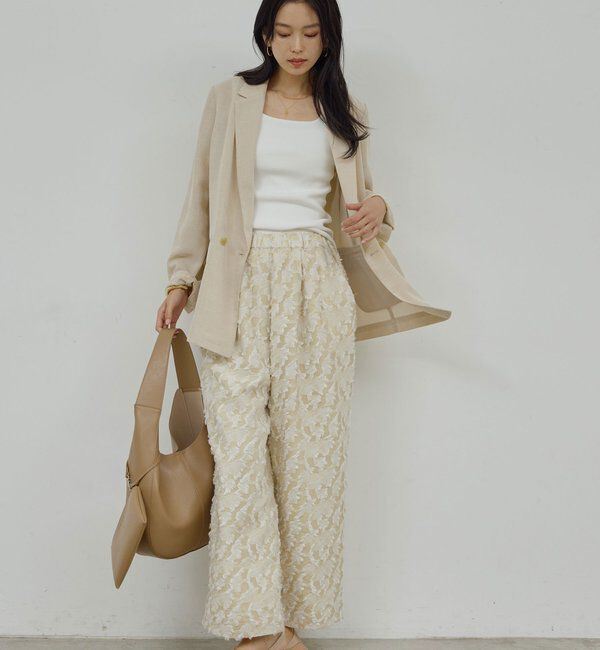  「シアーメッシュジャケット」|テーラードジャケット|