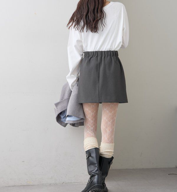  「スリットミニスカパン」|スカート|