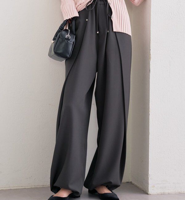  「オーバータックイージースラックス」|チノ|チャコールグレー