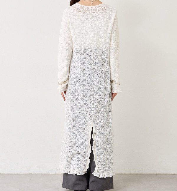  「カットレース切替ワンピース」|ワンピース|