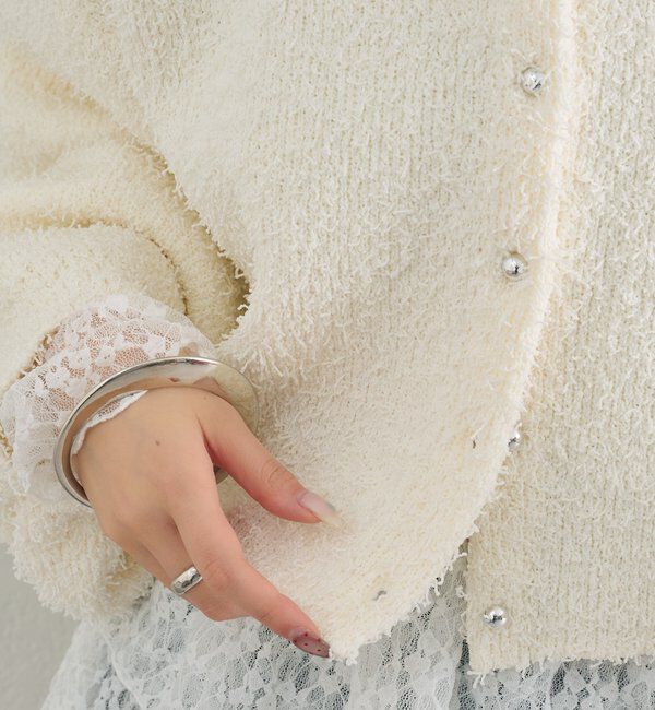  「26SSミニフリンジカーディガン」|カーディガン|