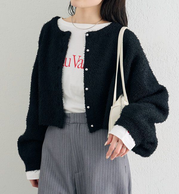  「26SSミニフリンジカーディガン」|カーディガン|