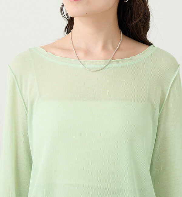  「チュールタグシアーロンT」|Tシャツ・カットソー|