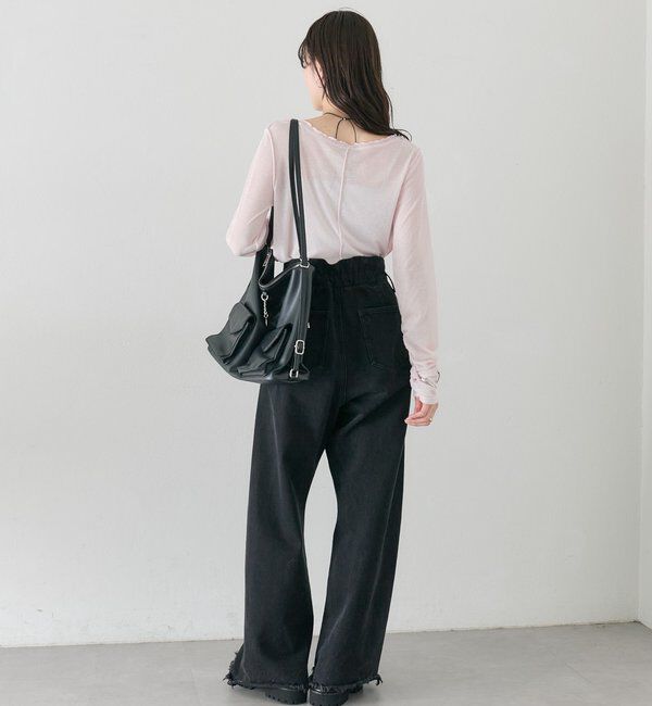  「チュールタグシアーロンT」|Tシャツ・カットソー|