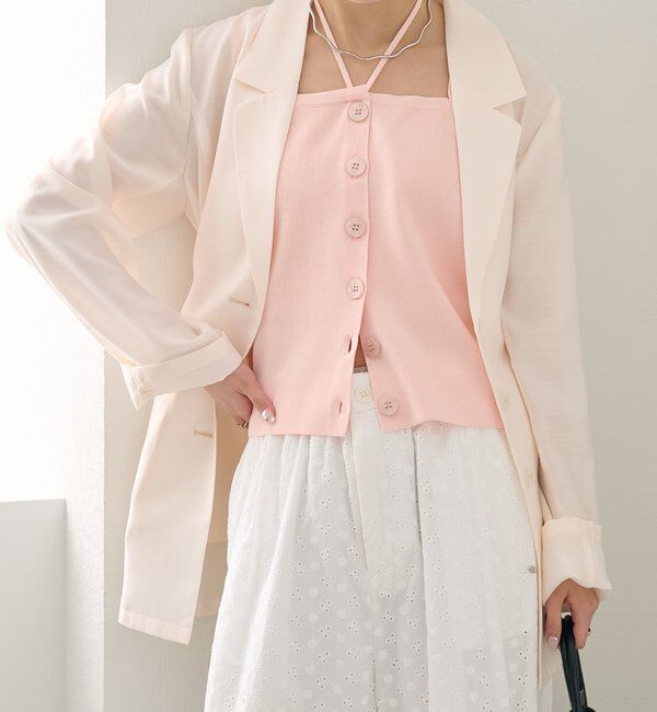  「ベルト付きシアージャケット」|その他|