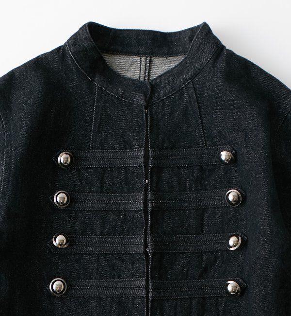  「ナポレオンデニムジャケット」|ブルゾン・スタジャン|