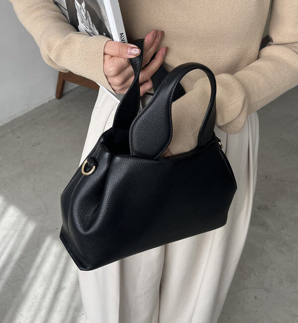  「ラウンドミニボストンバッグ」|トートバッグ|