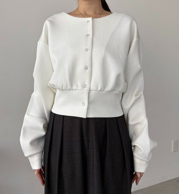  「ダンボールタックスリーブカーディガン」|Tシャツ・カットソー|