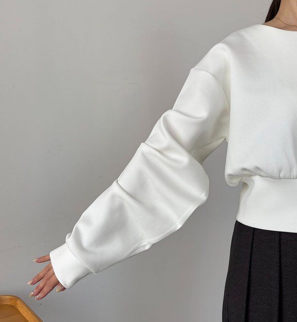  「ダンボールタックスリーブカーディガン」|Tシャツ・カットソー|