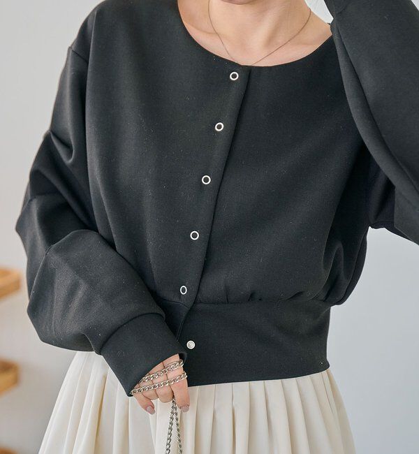  「ダンボールタックスリーブカーディガン」|Tシャツ・カットソー|