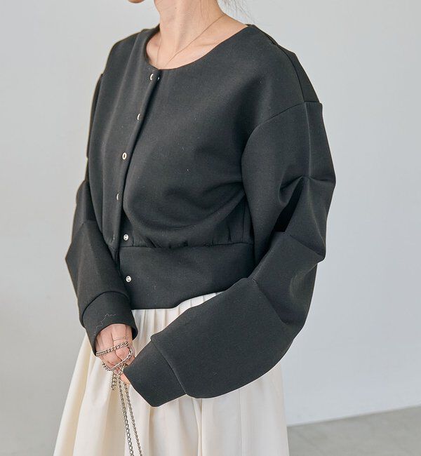  「ダンボールタックスリーブカーディガン」|Tシャツ・カットソー|
