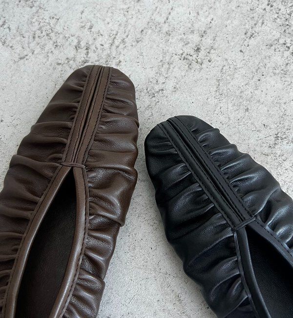  「ギャザーソフトフラットシューズ」|その他|