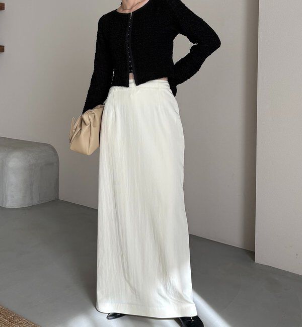  「【mana企画】ドロストマキシスカート」|スカート|