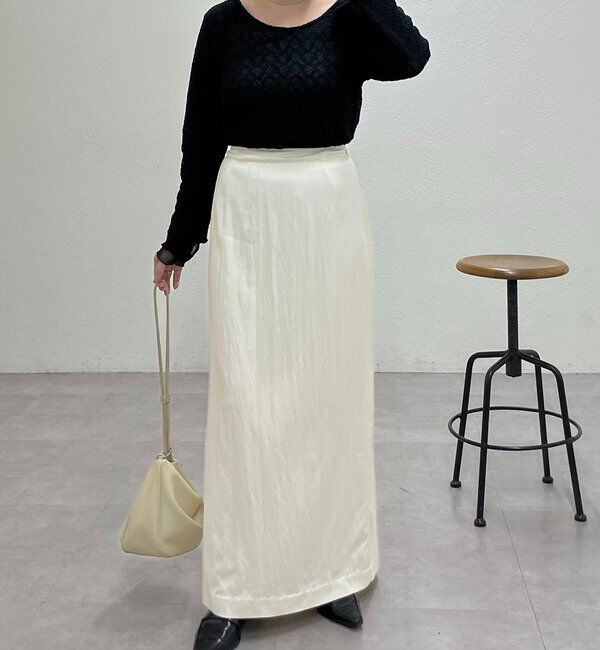  「【mana企画】ドロストマキシスカート」|スカート|