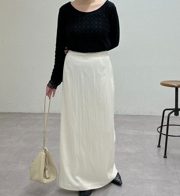  「【mana企画】ドロストマキシスカート」|スカート|