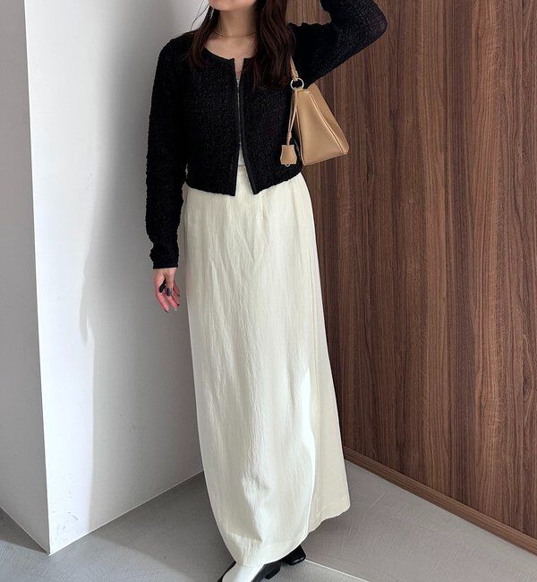  「【mana企画】ドロストマキシスカート」|スカート|