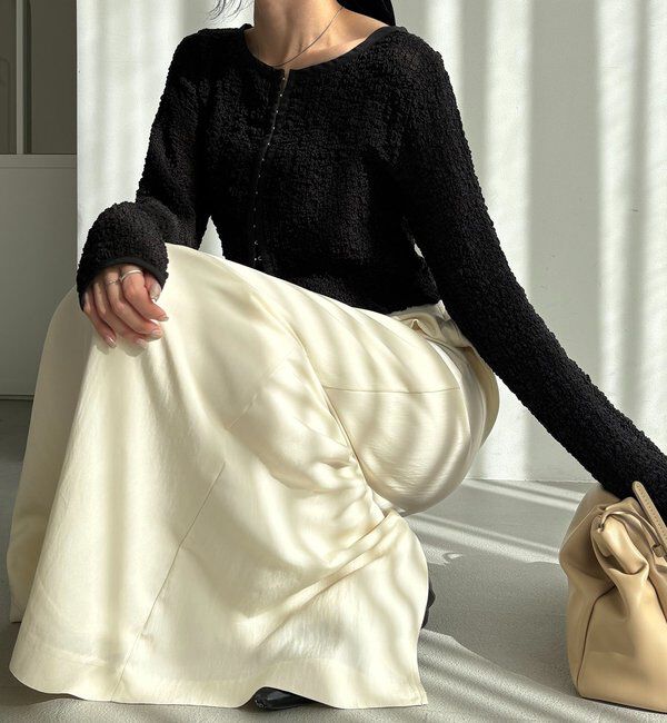  「【mana企画】ドロストマキシスカート」|スカート|