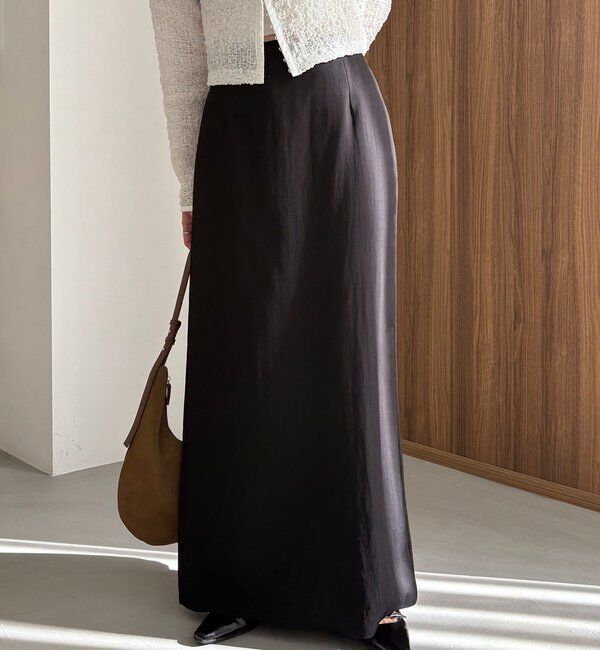 「【mana企画】ドロストマキシスカート」|スカート|