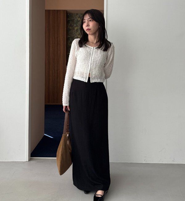  「【mana企画】ドロストマキシスカート」|スカート|