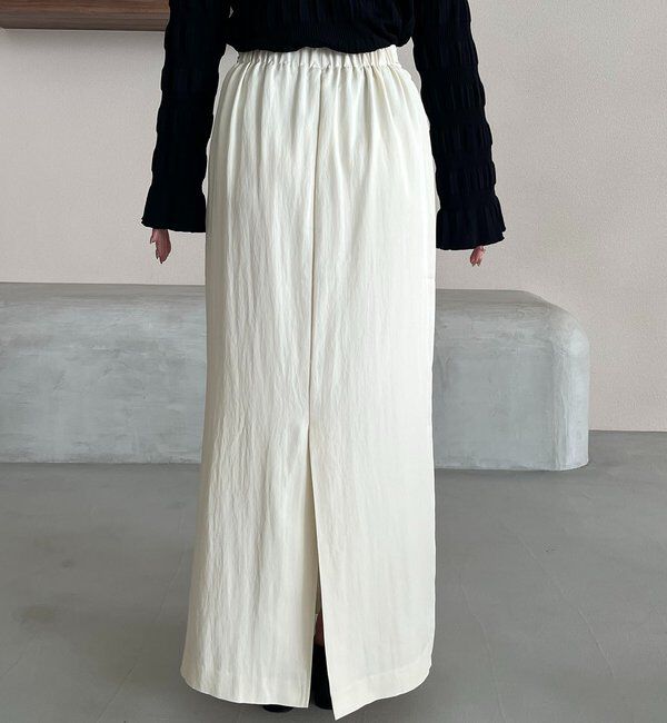  「【mana企画】ドロストマキシスカート」|スカート|