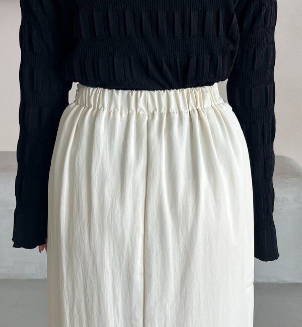  「【mana企画】ドロストマキシスカート」|スカート|