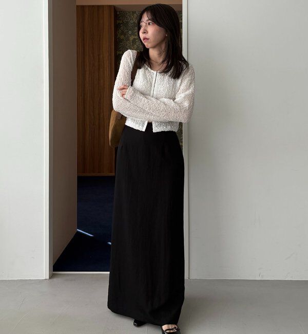  「【mana企画】ドロストマキシスカート」|スカート|