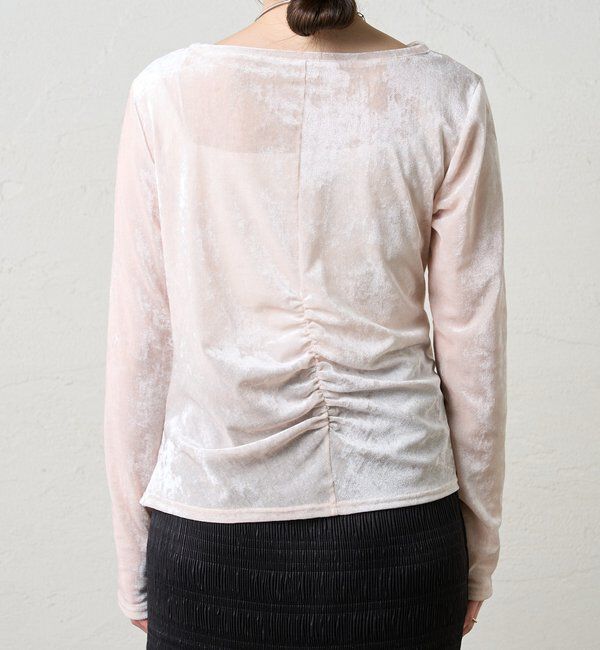  「シアーベロアトップス」|Tシャツ・カットソー|