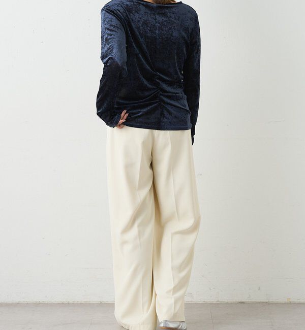  「シアーベロアトップス」|Tシャツ・カットソー|