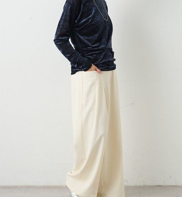  「シアーベロアトップス」|Tシャツ・カットソー|