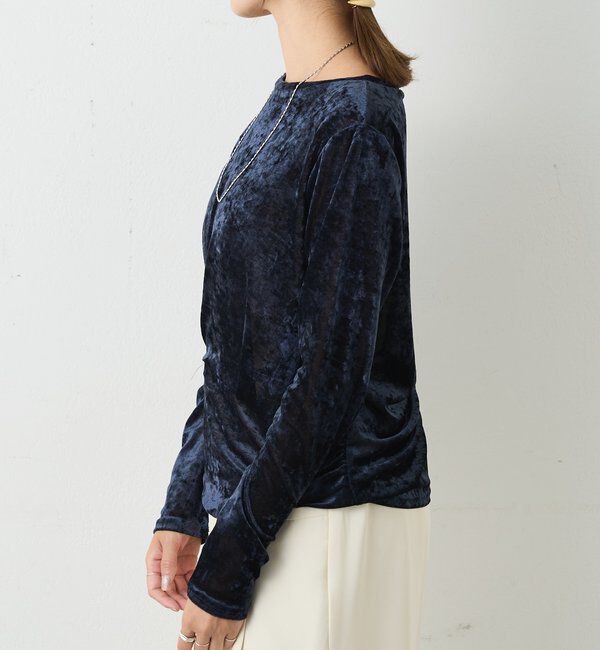  「シアーベロアトップス」|Tシャツ・カットソー|