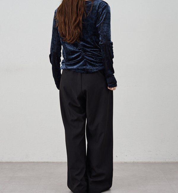  「シアーベロアトップス」|Tシャツ・カットソー|