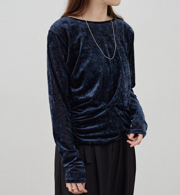  「シアーベロアトップス」|Tシャツ・カットソー|