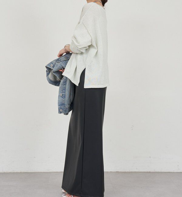  「シアーワイドニット」|ニット・セーター|