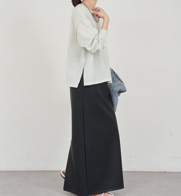  「シアーワイドニット」|ニット・セーター|