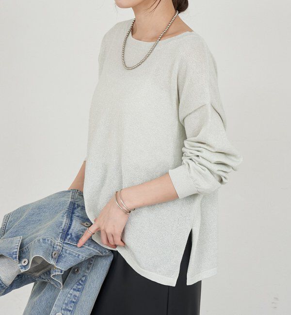  「シアーワイドニット」|ニット・セーター|