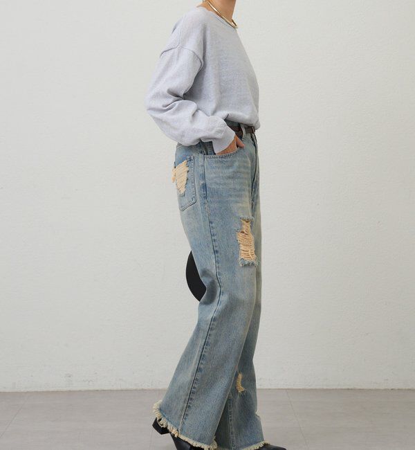  「シアーワイドニット」|ニット・セーター|