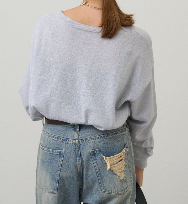  「シアーワイドニット」|ニット・セーター|