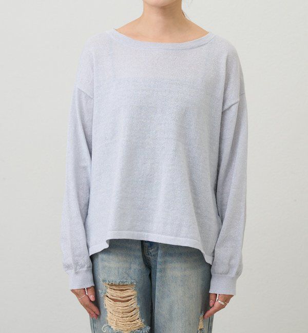  「シアーワイドニット」|ニット・セーター|