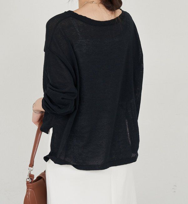  「シアーワイドニット」|ニット・セーター|