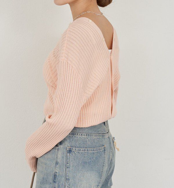  「2WAYリブカーディガン」|カーディガン|