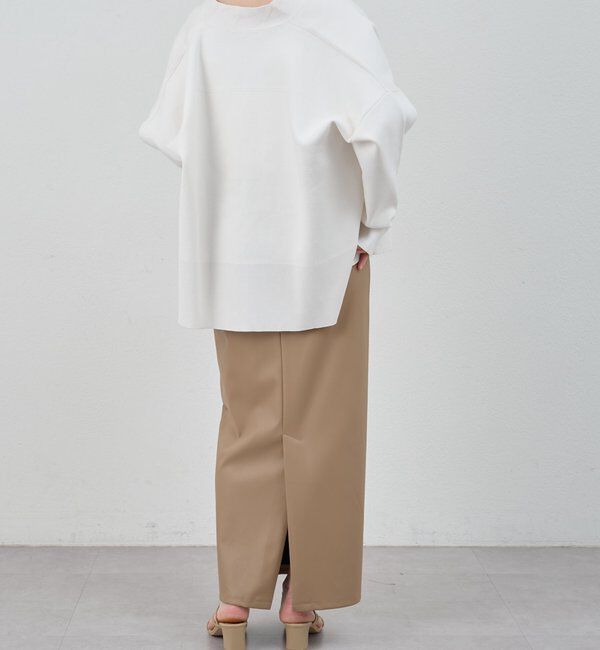  「【26SS予約】コットンスムースカーディガン」|カーディガン|