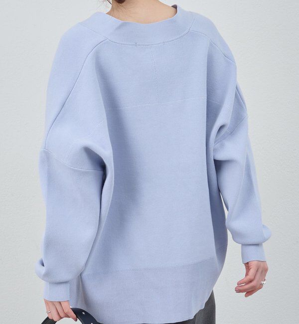  「【26SS予約】コットンスムースカーディガン」|カーディガン|