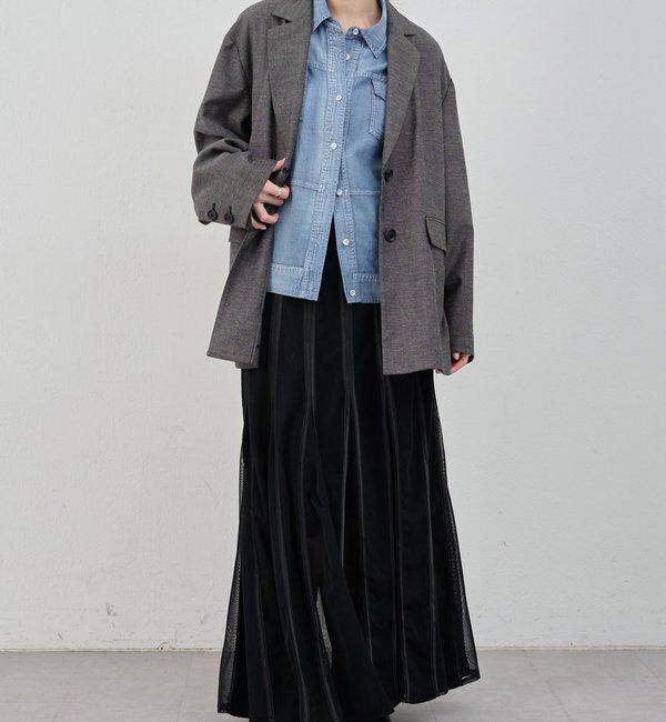  「【26SS予約】リネティオーバージャケット」|テーラードジャケット|