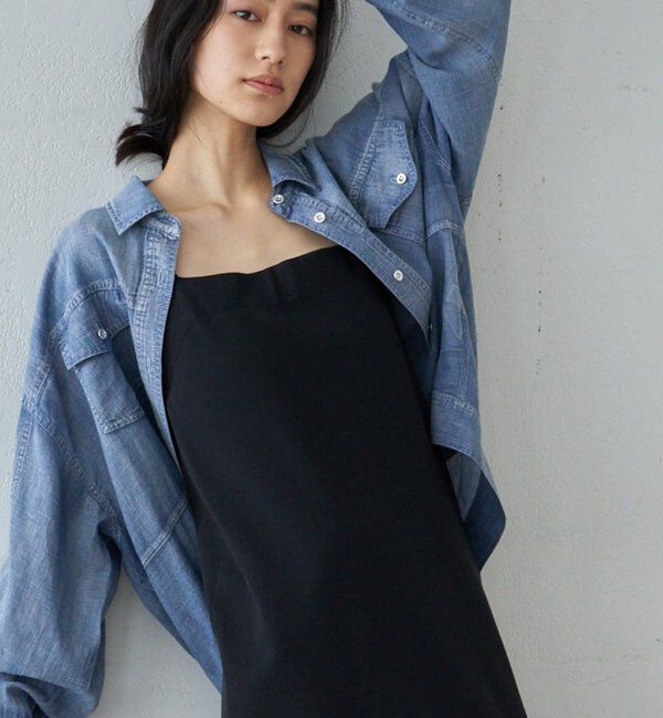  「【26SS予約】シアーデニムシャツ」|シャツ・ブラウス|