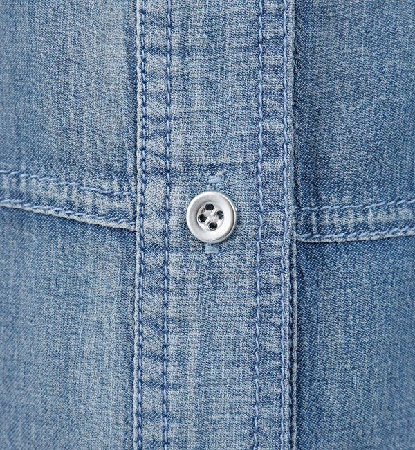  「【26SS予約】シアーデニムシャツ」|シャツ・ブラウス|