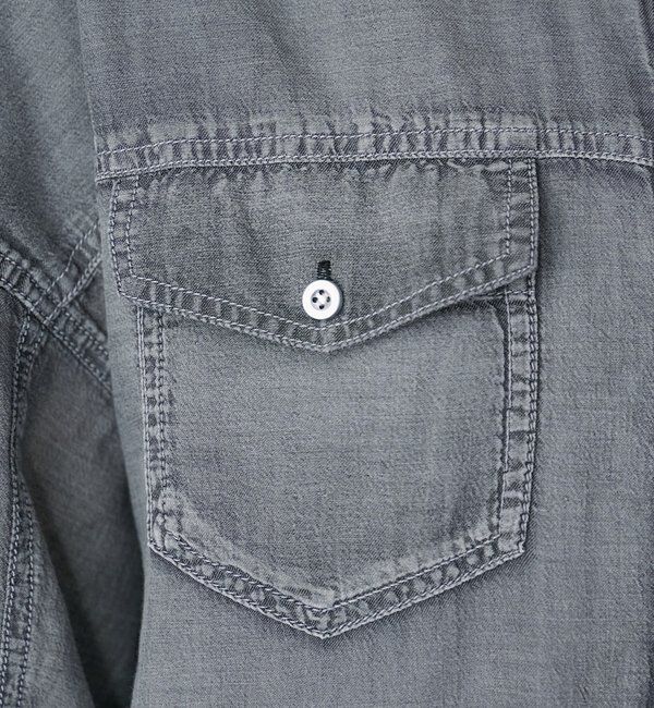  「【26SS予約】シアーデニムシャツ」|シャツ・ブラウス|