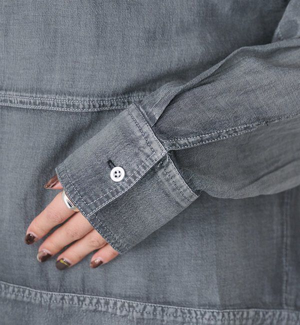  「【26SS予約】シアーデニムシャツ」|シャツ・ブラウス|