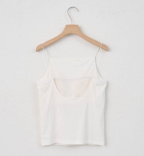  「【26SS予約】バックオープンキャミソール」|キャミソール|